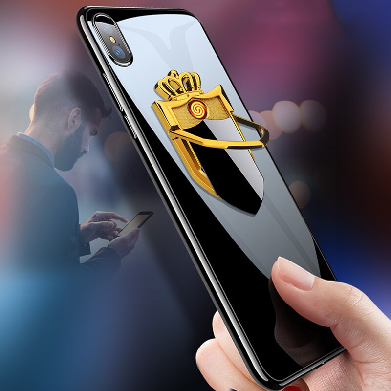 Creative Crown Cigarette Lighter For Any Cell Phone